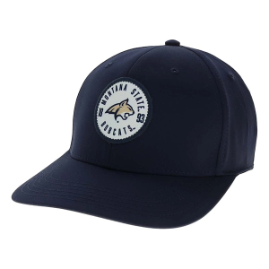Montana State Bobcats Legacy Bowler Flexfit Hat M/L Navy