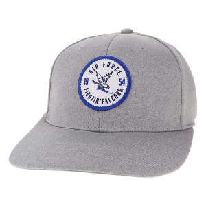 Air Force Falcons Legacy Bowler Flexfit Hat M/L Heather Grey