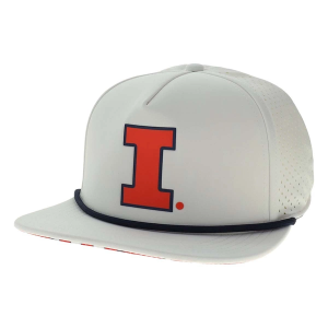 Illinois Fighting Illini Legacy Country Club Logo Adjustable Hat One Size White