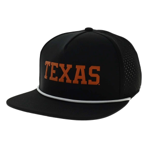 Texas Longhorns Legacy Country Club Wordmark Adjustable Hat One Size White