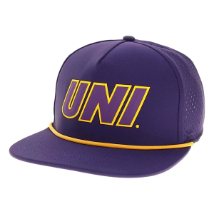Northern Iowa Panthers Legacy Country Club Wordmark Adjustable Hat One Size Purple