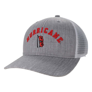 Tulsa Golden Hurricanes Legacy Bridge Adjustable Hat One Size Grey Heather White