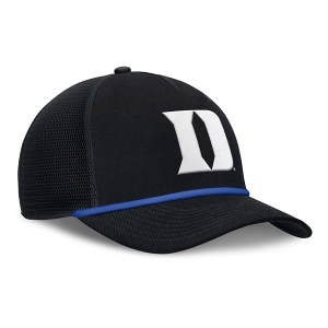 Duke Blue Devils Nike Rise Mesh Flexfit Hat M/L Black