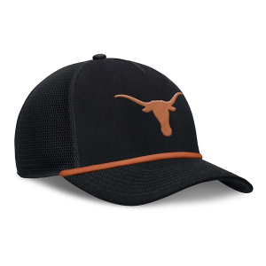 Texas Longhorns Nike Rise Mesh Flexfit Hat M/L Black