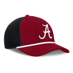 Alabama Crimson Tide Nike Rise Mesh Flexfit Hat M/L Crimson