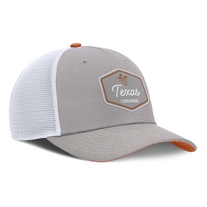 Texas Longhorns Nike Rise Patch Flexfit Hat M/L Light Grey