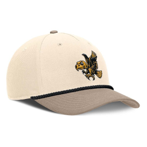 Iowa Hawkeyes Nike Rise Legacy Flexfit Hat M/L Natural