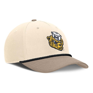 Michigan Wolverines Nike Rise Legacy Flexfit Hat M/L Natural