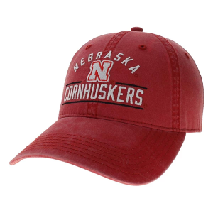 Nebraska Cornhuskers Legacy Women's Midway Adjustable Hat One Size Red
