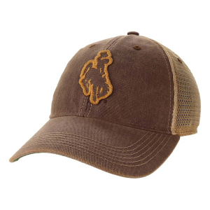 Wyoming Cowboys Legacy CP Patch Adjustable Hat One Size Brown