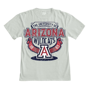 Arizona Wildcats Blue 84 Clever Way T-Shirt Medium Cement