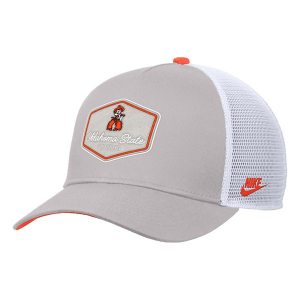 Oklahoma State Cowboys Nike Rise 5 Panel Flexfit Hat M/L Pewter