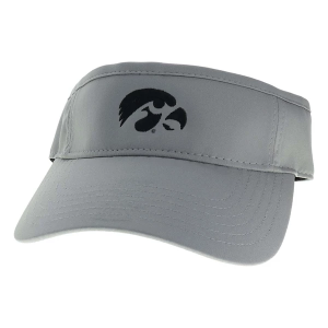 Iowa Hawkeyes Legacy Cool Fit Visor One Size Grey Heather