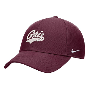 Montana Grizzlies Nike Club Ripstop Flexfit Hat M/L Maroon