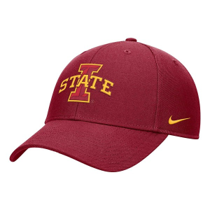 Iowa State Cyclones Nike Club Ripstop Flexfit Hat M/L Crimson