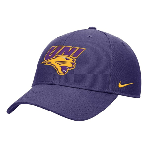 Northern Iowa Panthers Nike Club Ripstop Flexfit Hat M/L Orchard
