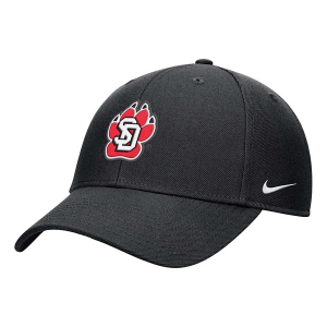 South Dakota Coyotes Nike Club Ripstop Flexfit Hat M/L Black