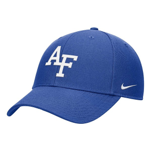 Air Force Falcons Nike Club Ripstop Flexfit Hat M/L Royal