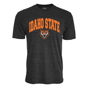 Idaho State Bengals Blue 84 Archie T-Shirt 2XLarge Black
