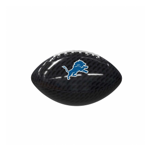 Logo Brands Detroit Lions Mini Size Glossy Football