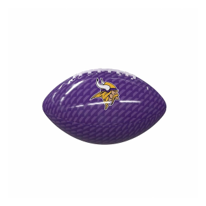 Logo Brands Minnesota Vikings Mini Size Glossy Football
