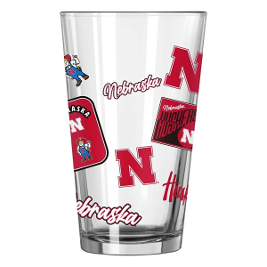 Logo Brands Nebraska Cornhuskers Dreamweave Pint Glass