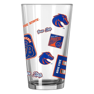 Logo Brands Boise State Broncos Dreamweave Pint Glass