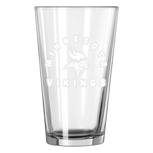 Logo Brands Minnesota Vikings Arch Pint Glass