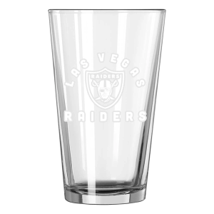 Logo Brands Las Vegas Raiders Arch Pint Glass