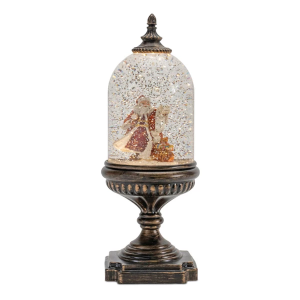 Melrose International LED Santa Snow Globe