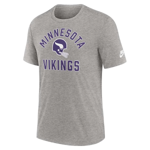 Minnesota Vikings Nike Tri Rewind T-Shirt 3XLarge Dark Grey Heather