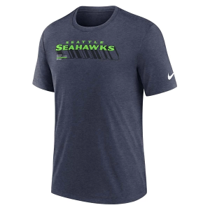 Seattle Seahawks Nike 2025 Logo T-Shirt 3XLarge Navy