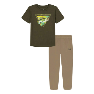 Kids' Under Armour Bass Strike Set 4 Green EXP