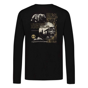 Kids' Under Armour Bear Creek Long Sleeve T-Shirt Large Black
