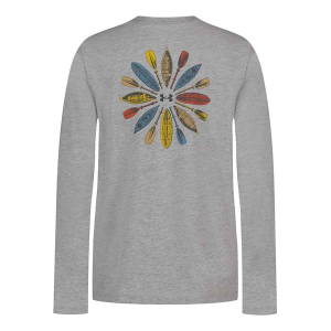 Kids' Under Armour Outdoor Ocean Long Sleeve T-Shirt Medium Mod Grey Heather