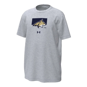 Montana State Bobcats Under Armour Split Kids' T-Shirt Small Grey