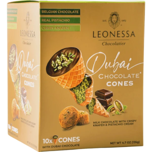 Leonessa Chocolatier Dubai Chocolate Cones