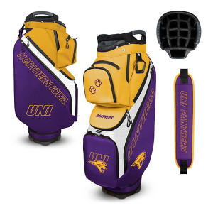 Team Effort Northern Iowa Panthers The Clubhouse Cooler Cart Golf Bag