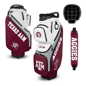 Team Effort Texas A&M Aggies The Clubhouse Cooler Cart Golf Bag