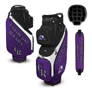 Team Effort Colorado Rockies The Clubhouse Cooler Cart Golf Bag