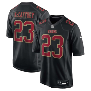 San Francisco 49ers Christian Mccaffrey #23 Nike Team Jersey Large Black