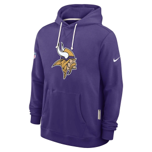 Minnesota Vikings Nike 2025 Sideline Standard Issue Hoodie Large Purple