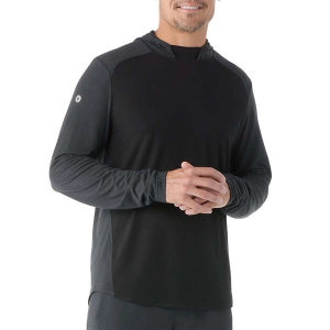 Men's Smartwool Active Mesh Long Sleeve Base Layer Small Black
