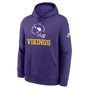 Minnesota Vikings Nike 2025 Rewind Club Hoodie 3XLarge Purple