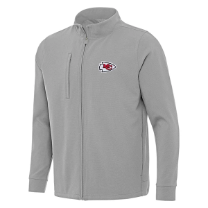 Kansas City Chiefs Antigua Regard Mid Athletic Jacket 2XLarge Skyscraper