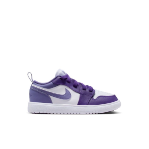 Kids' Jordan 1 Low Alt Sneakers Little 2 Regular Court Purple/Dusty Amethyst/White
