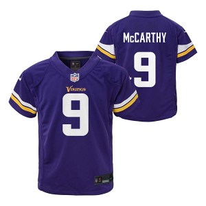 Minnesota Vikings J.J. McCarthy #9 Nike Game Kids' Jersey 4 Purple