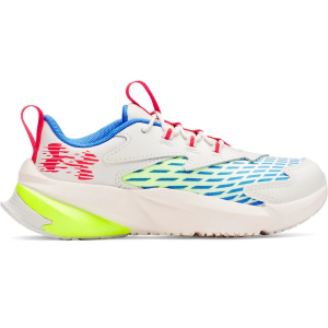 Kids' Under Armour Scramjet 7 Running Shoes Little 12Y Regular White/High-Vis Red
