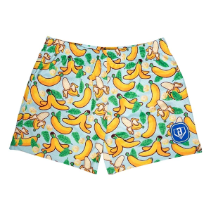 Boys' Baseball Lifestyle Banana Lounge Shorts Youth XLarge Tropical