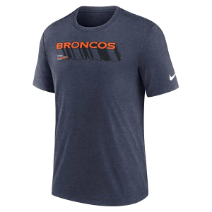 Denver Broncos Nike 2025 Logo T-Shirt 4XLarge Navy